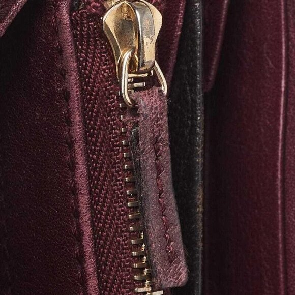 Gucci Multicolor Python Bamboo Tassel Zippy Wallet - Picture 7 of 9